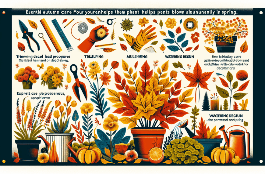 Preparativos de Otoño para unas Plantas Perennes Esplendorosas en Primavera