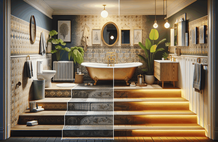 Del Pasado al Presente: Renovación de un Baño en un Refugio Moderno de Relajación