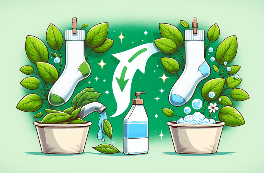 Descubre el Secreto Natural para Mantener tus Calcetines Blancos como Nuevos