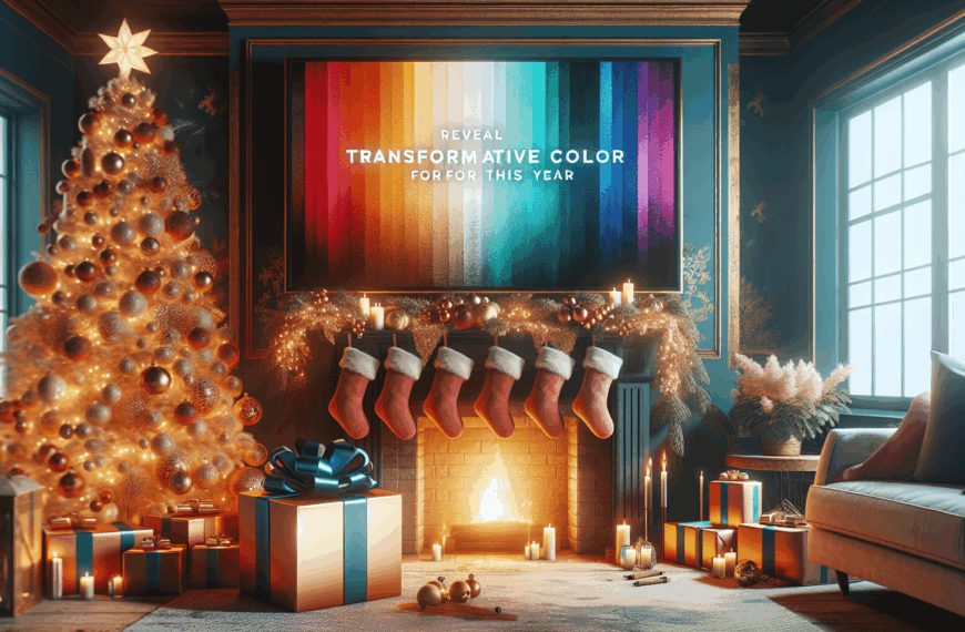 El Color Revelación que Transformará la Decoración Navideña Este Año