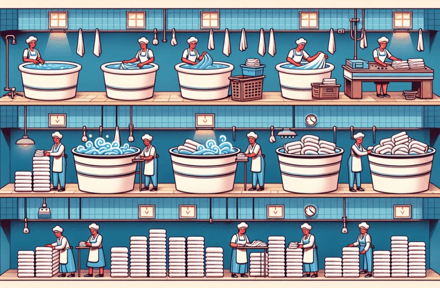 El Arte Oculto Detrás de la Perfección: Cómo los Hoteles Logran Toallas Blancas Impecables