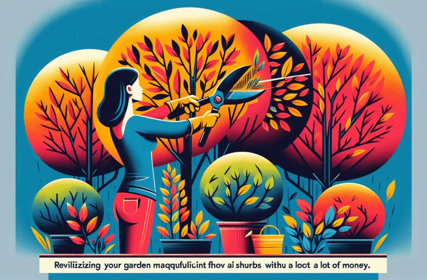 Crea un Jardín de Ensueño Este Otoño: Cuatro Arbustos Magníficos a Precios Accesibles