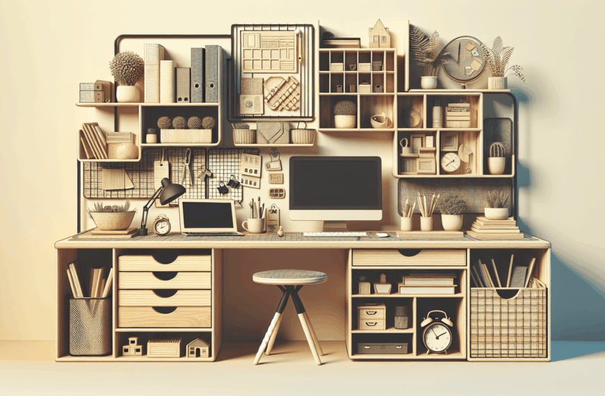 Estante Versátil para Optimizar Espacios Reducidos en Oficinas y Cocinas