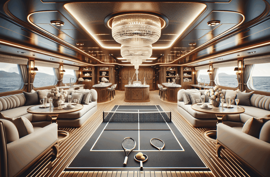 Descubre el Lujoso Interior del Yate de Rafa Nadal: Una Fusión de Estilo y Modernidad