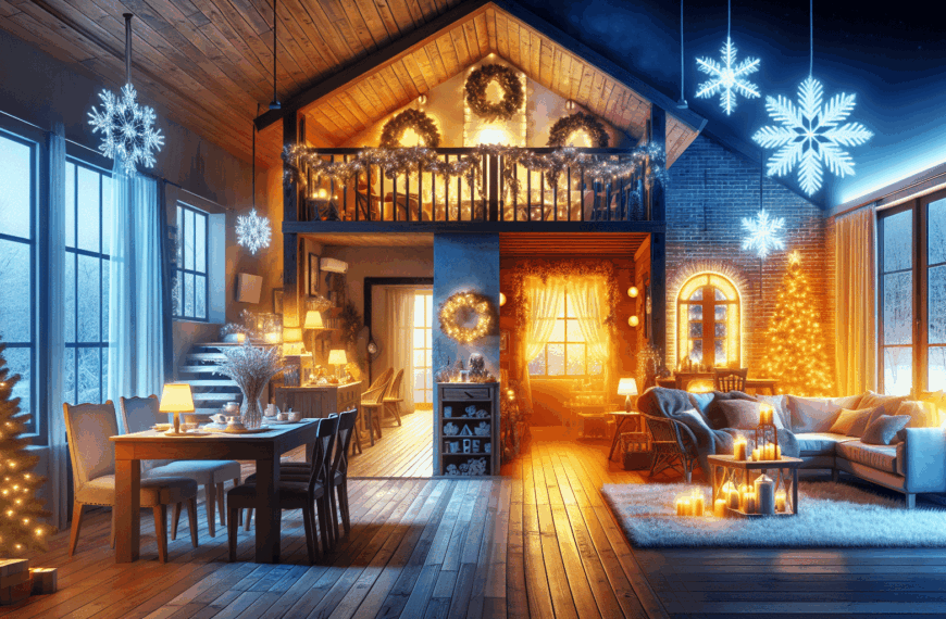 Transforma tu Hogar este Invierno con Iluminación Ambiental