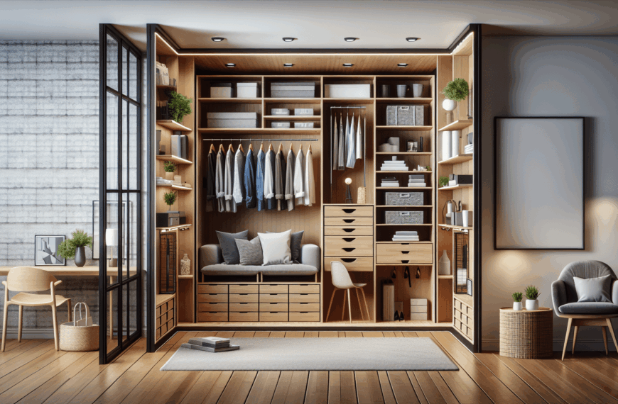 Soluciones Creativas para el Almacenaje en un Acogedor Apartamento de 79 m² con Vestidor