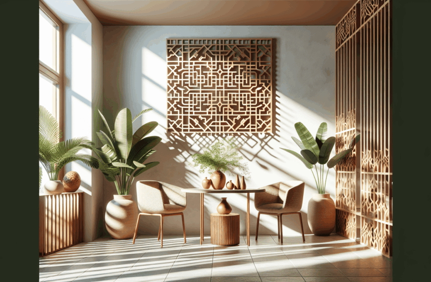 Innovación y Estilo: Integrando Celosías de Barro en la Decoración Moderna 2024