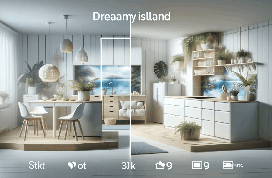 Transformación Onírica: El Impacto de un Mueble de Ikea en mi Cocina Alquilada