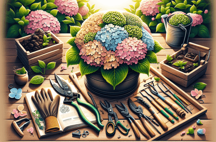 Podando Hortensias: El Secreto para una Floración Exuberante