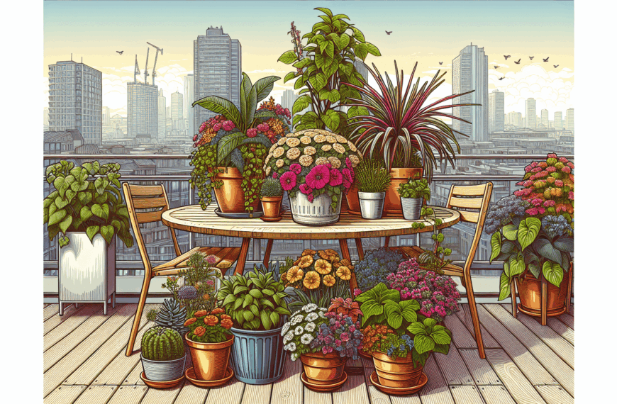 Cinco Plantas de Balcón que Desafían las Heladas