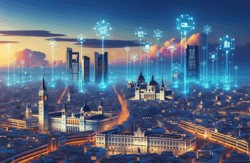 Madrid Impulsa la Expansión de los Data Centers en Europa: Se Prevée Multiplicar por Seis su Capacidad para 2026