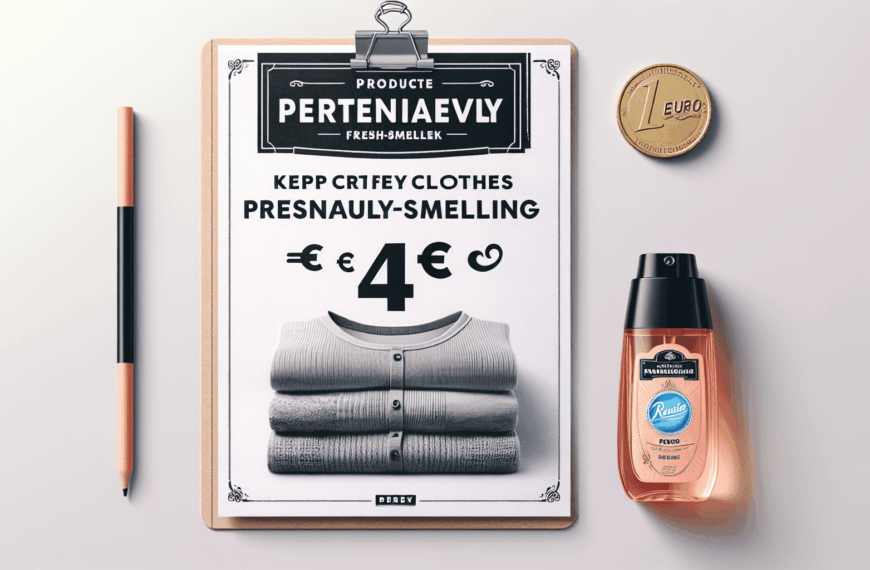 Mercadona Presenta Innovador Perfume para Ropa a Precio Inmejorable: Frescura Duradera por Menos de 4 Euros