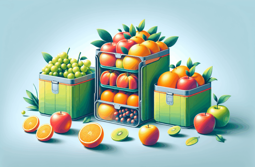 Optimiza tu Espacio: Innovadoras Cajas Plegables para Almacenamiento de Frutas con Pepco