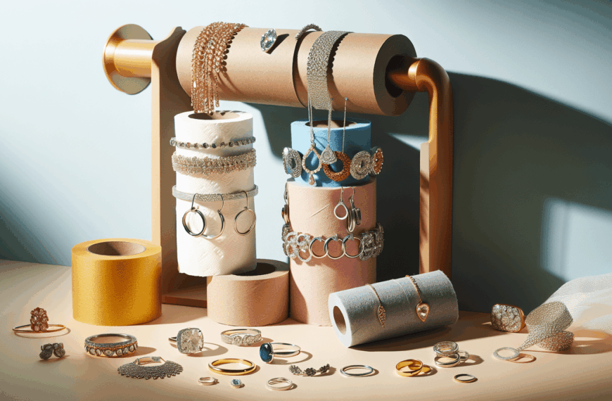 Descubre Cómo Un Rollo de Papel Higiénico Puede Transformar el Almacenamiento de Tus Joyas