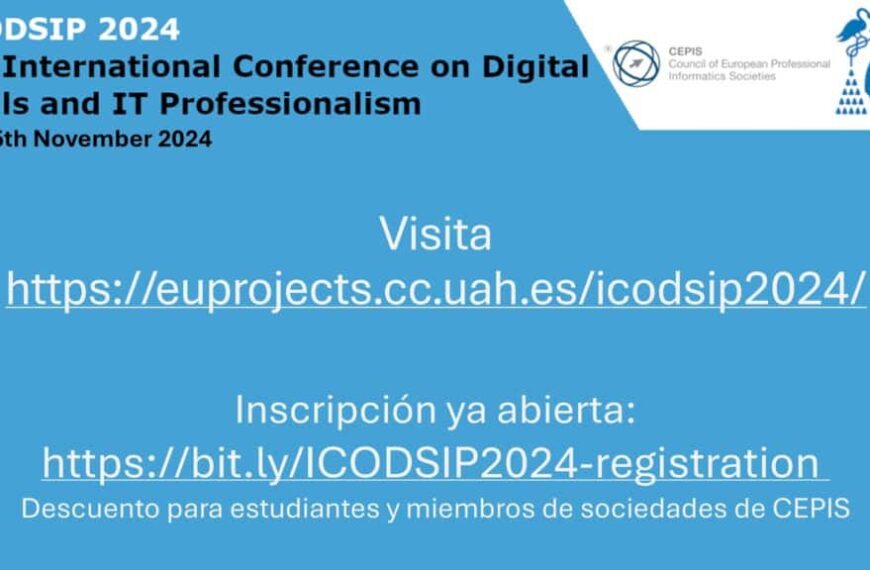 Innovación y Futuro: La Primera Conferencia Internacional sobre Competencias Digitales y Profesiones de TI en la UAH
