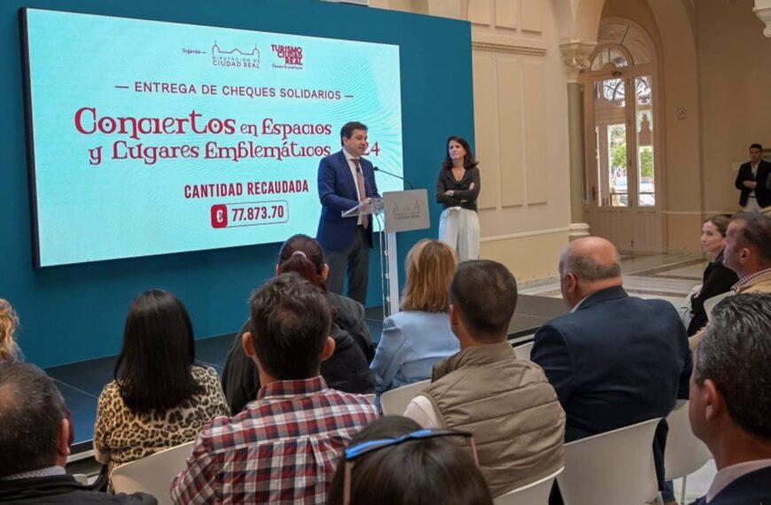 Quince entidades del Tercer Sector en Ciudad Real reciben 77.873 euros de los conciertos solidarios celebrados recientemente