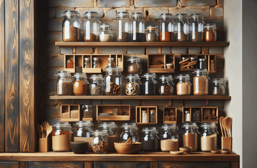 Reinventa Tu Cocina: Ideas Creativas para Reutilizar Frascos de Cristal y Organizar Tu Espacio