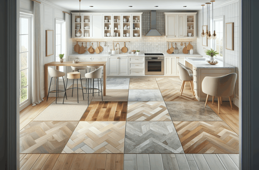 Pisos Ideales para Realzar la Elegancia de las Cocinas Blancas