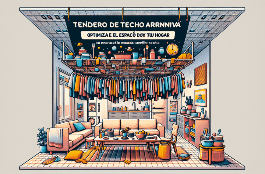 Tendedero de Techo Carrefour Innova: Optimiza el Espacio de Tu Hogar