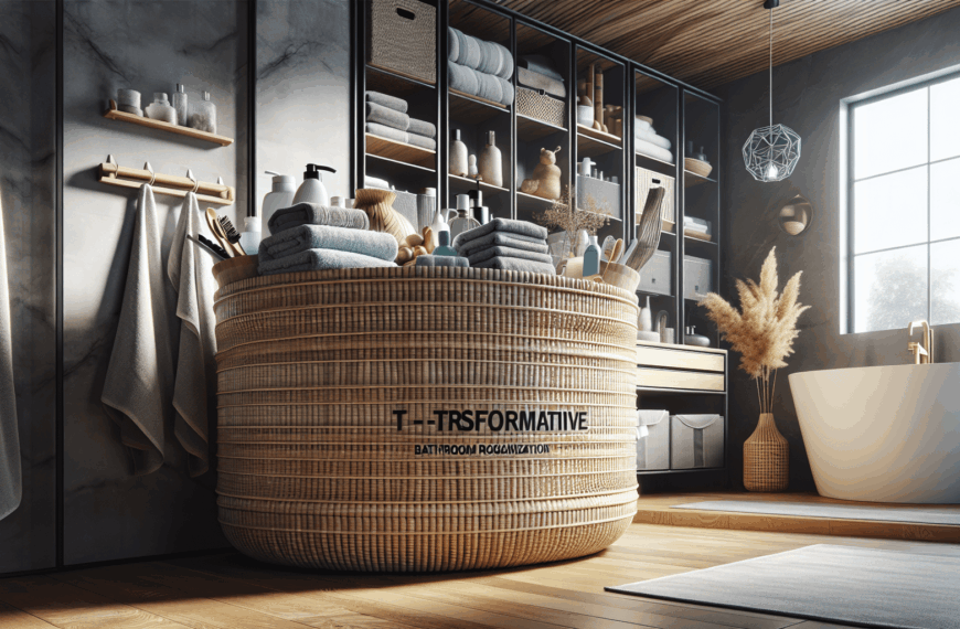 Tiger Transforma el Almacenamiento: Descubre la Innovadora Cesta para un Baño Amplio y Organizado