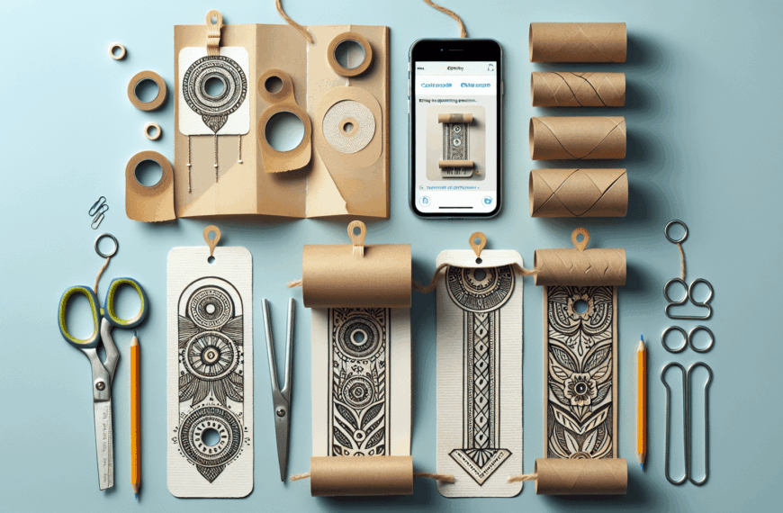 Convierte Rollos de Papel Higiénico en Marcadores de Libros Únicos que Superan a Zara Home