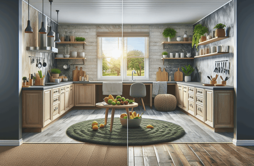 Renueva Tu Cocina o Baño con este Suelo Fácil y Asequible Sin Obras