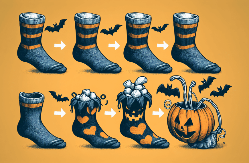 Da Vida a tus Calcetines Desparejados con Creativas Ideas de Halloween