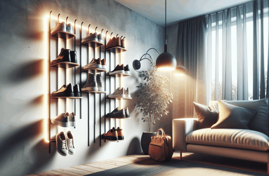 Transforma Tus Paredes en Prácticos Zapateros con el Innovador Invento de Shein