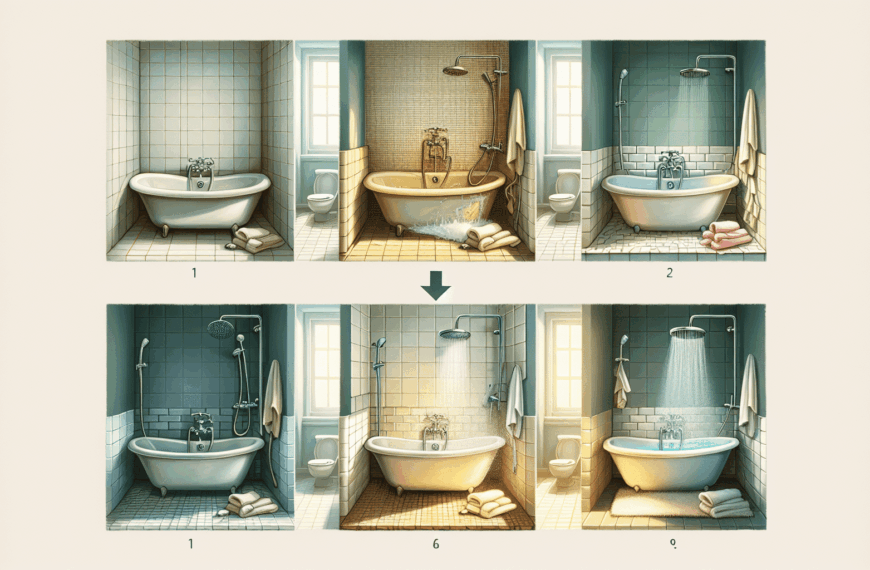 Revolución en el Baño: Tres Cambios Impactantes de Bañera a Ducha