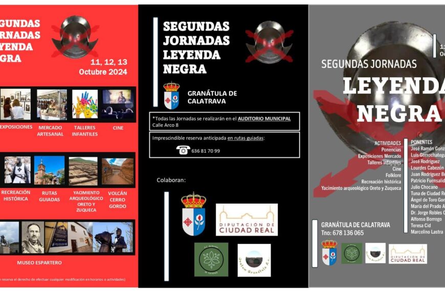 Vuelven las Jornadas Leyenda Negra a Granátula de Calatrava