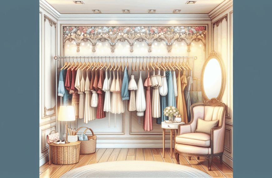 El Vestidor Ideal: El Espacio Soñado que Querrás en Tu Hogar