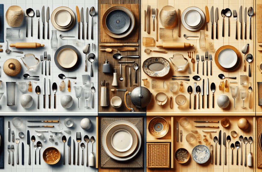 Vajillas Modernas y Clásicas: Elige la Perfecta para Tu Estilo de Hogar