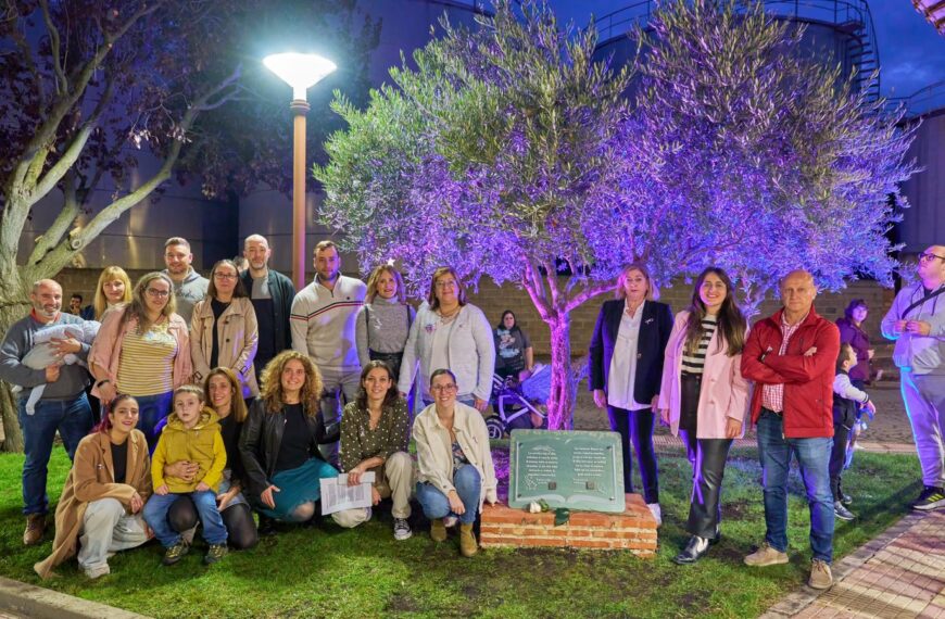 Villarrubia de los Ojos inauguró “La Plaza del Recuerdo” en memoria del duelo gestacional, perinatal y neonatal