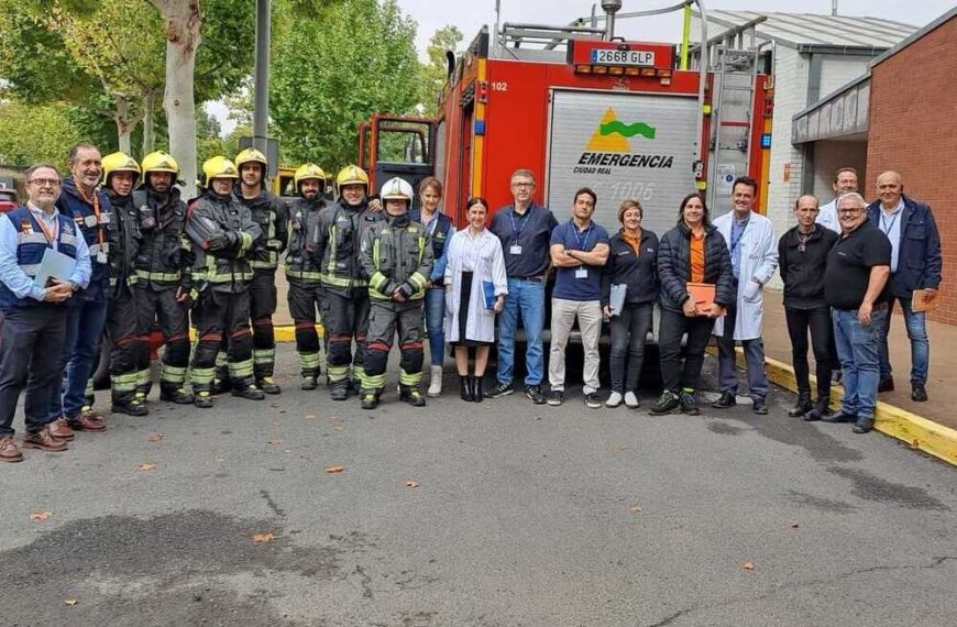 El SCIS participa en un simulacro de emergencia en el Hospital General Universitario de Ciudad Real