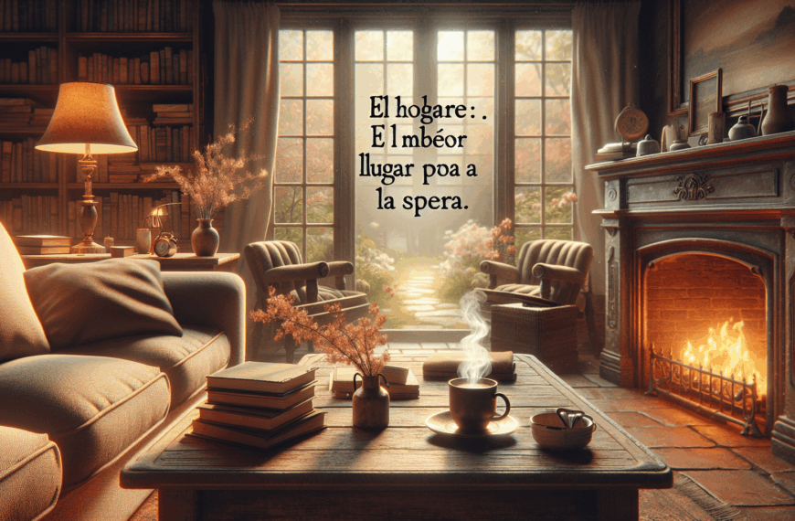 El Hogar: El Refugio Ideal Para la Espera