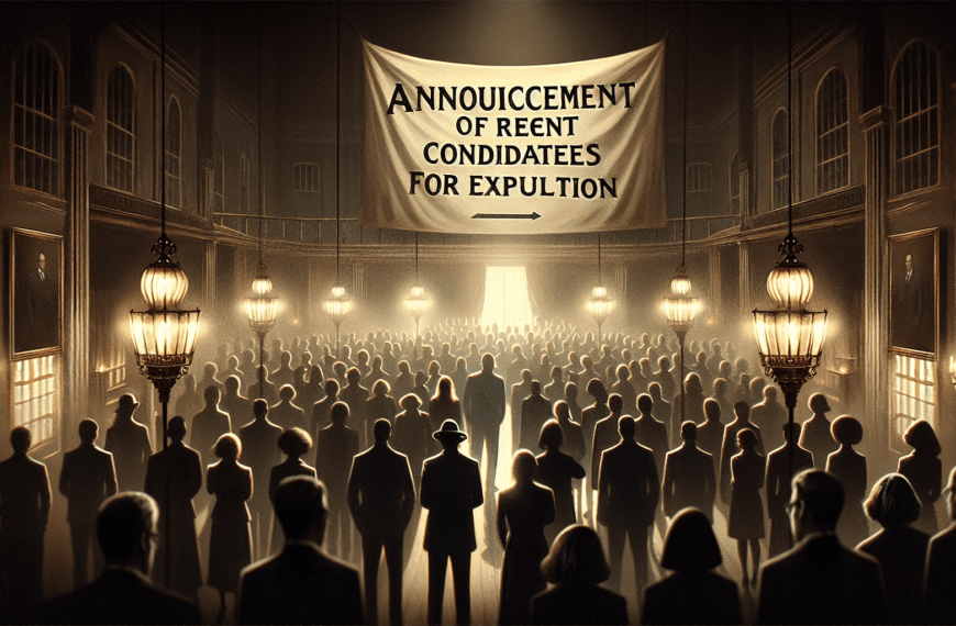 Anunciados los Recientes Candidatos a la Expulsión