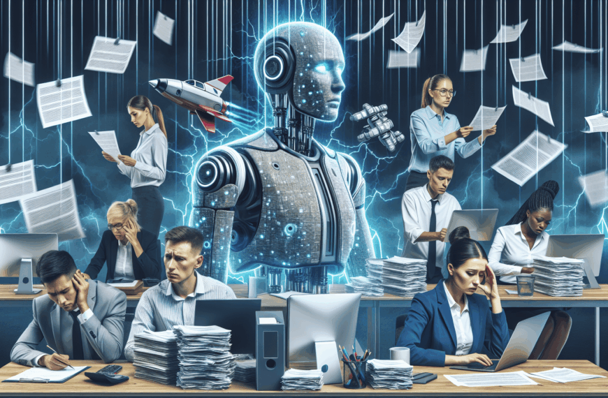 Impacto de la IA en el Trabajo: Aumento del Estrés por Mayor Exigencia y Miedo al Desempleo