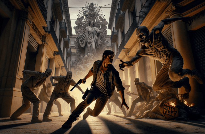 Luces y Sombras entre Fallas: Javier Bardem lucha contra los caminantes en Valencia en la tercera temporada de ‘The Walking Dead: Daryl Dixon’