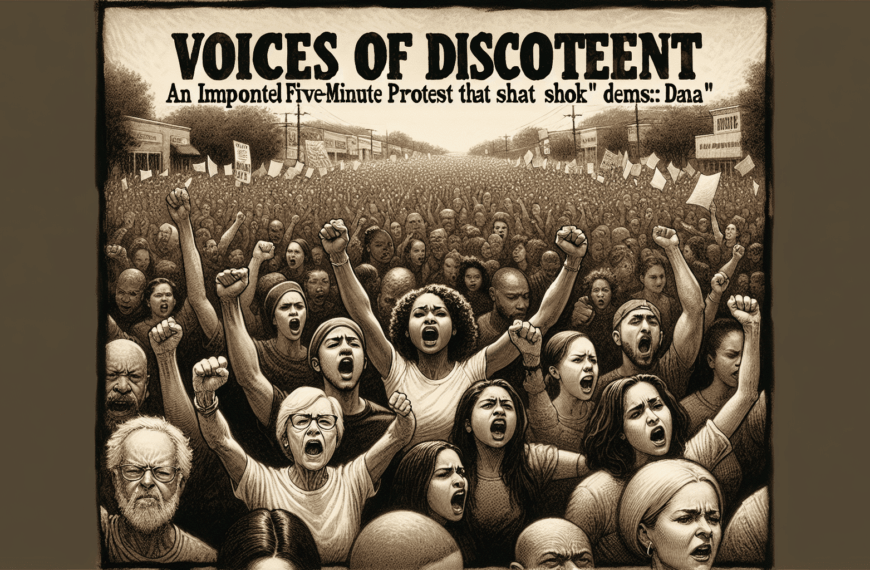 Voces de Descontento: La Apasionada Protesta de 5 Minutos que Sacudió a ‘Demos: DANA’