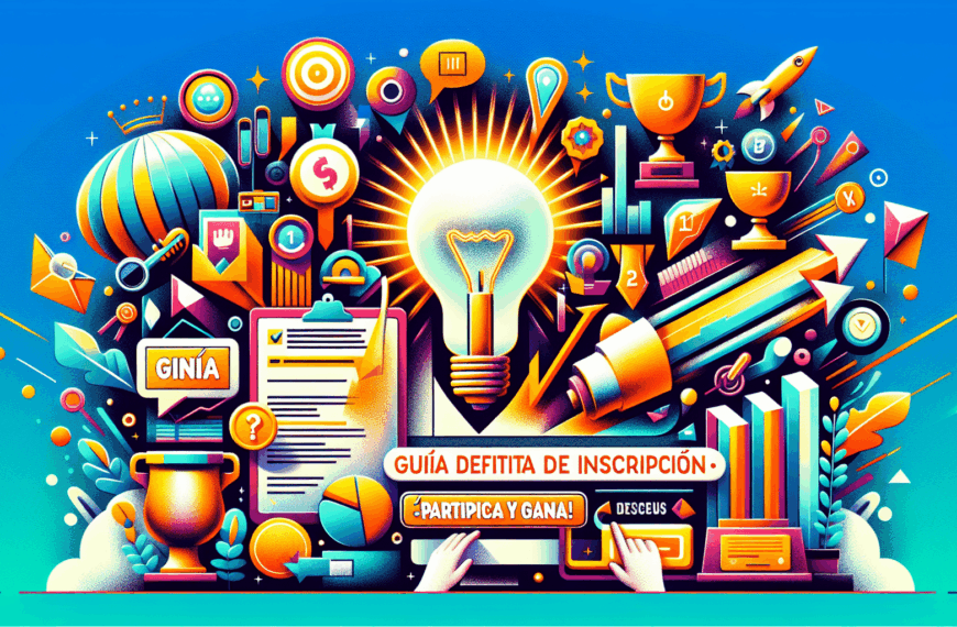 ¡Inscríbete y Gana! La Guía Completa para Conocer Todos los Premios que Puedes Obtener