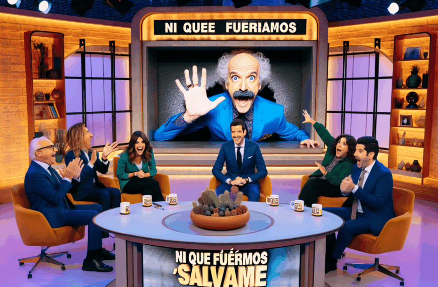 Jorge Ponce irrumpe sorpresivamente en ‘Ni que fuéramos (Sálvame)’, añadiendo un toque humorístico al programa