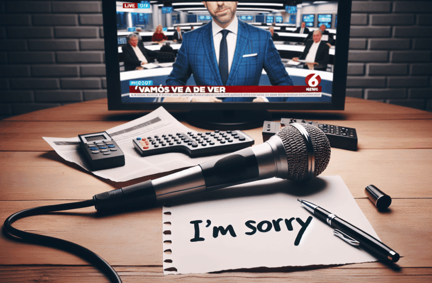 Periodista de ‘Vamos a ver’ se disculpa tras desliz verbal inapropiado dirigido a Pedro Sánchez