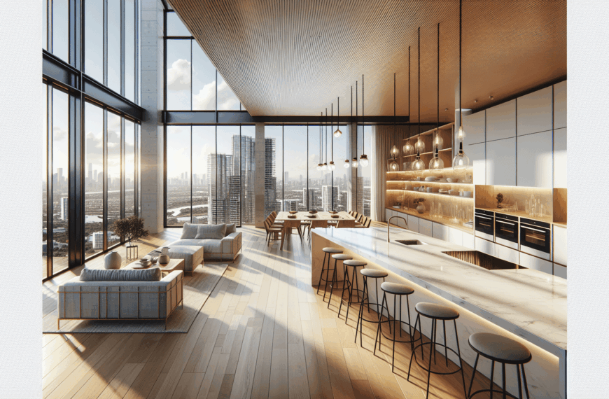 Ático Luminoso: Optimiza Espacio con la Cocina Abierta Ideal