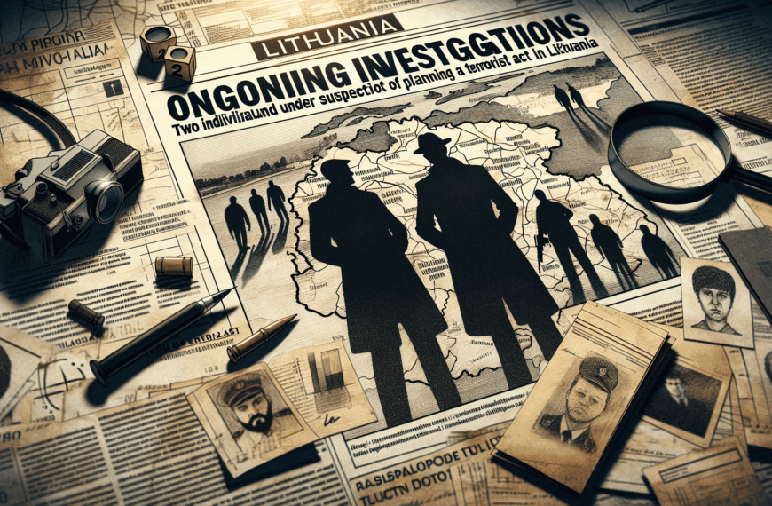 Alertas en Lituania: Dos Españoles Investigados por Supuesta Planificación de Acto Terrorista
