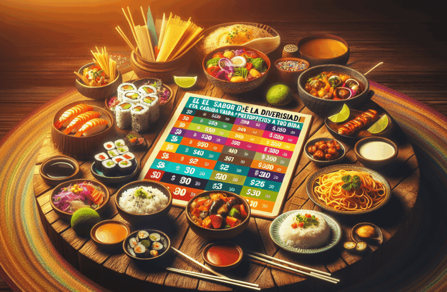 Delicias para Todos: Un Menú Diverso y Accesible