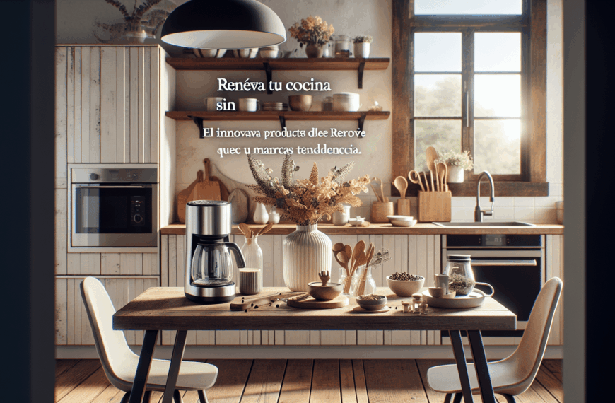 Renueva Tu Cocina Sin Renovaciones: El Innovador Producto de Leroy Merlin Que Marca Tendencia