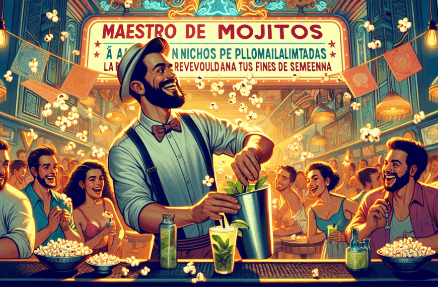 Descubre el Sabor: Mojitos y Palomitas Ilimitadas para un Fin de Semana Inolvidable
