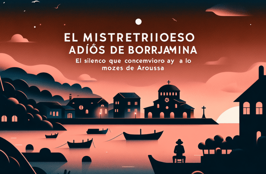 El Misterioso Adiós de Borjamina: El Silencio que Conmovió a Los Mozos de Arousa