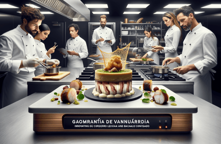 Explorando la Revolución Gastronómica: Paté de Cordero Lechal y Bacalao Confitado en la Cocina de Vanguardia