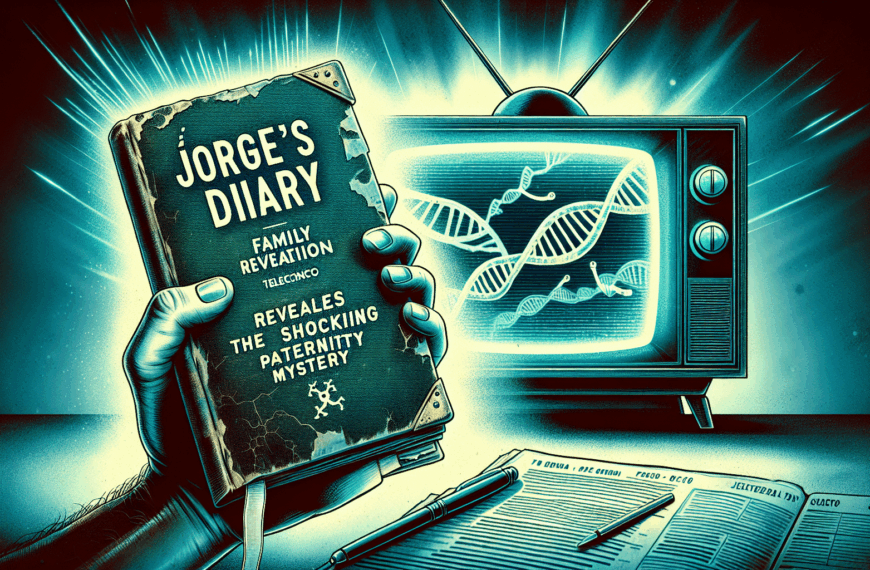 Revelación Familiar en Telecinco: ‘El diario de Jorge’ Desvela el Misterio de Paternidad más Impactante